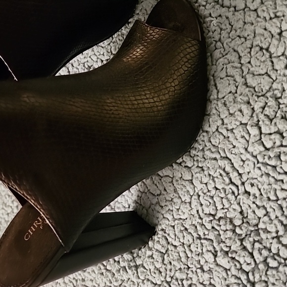 Christian Serrano for Payless black open toe mules size 7 - Picture 3 of 10